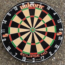 Unicorn Eclipse HD Dartboard Man Cave Professional Darts Board, used for sale  Shipping to South Africa