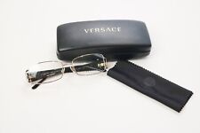 Versace Eyeglasses New Authentic  VE 1163M 1252 Pale Gold Metal Rectangle  52mm for sale  Shipping to South Africa