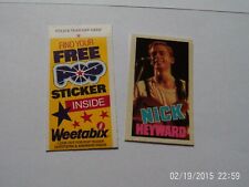 Weetabix cereal card for sale  LOWESTOFT