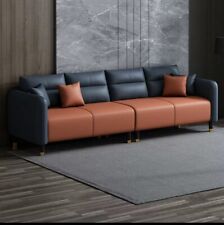 sofá de couro cor dupla comprar usado  Enviando para Brazil