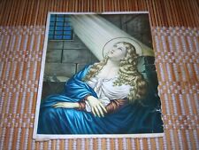 Vecchia cartolina religiosa usato  Italia