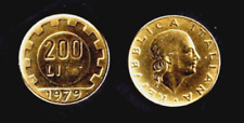 200 lire 1979 usato  Villaricca