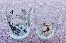 Vintage glasses beefeater for sale  COLWYN BAY