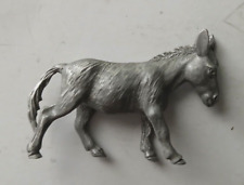 Vintage Pewter Horse / Donkey Figurine for sale  Shipping to South Africa