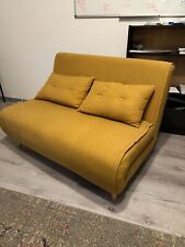 Gelbe ausklapp sofa gebraucht kaufen  Mannheim