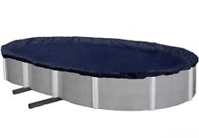 Usado, Cobertura oval para piscina de inverno bloco de inverno, 18' x 33' pés acima do solo piscina comprar usado  Enviando para Brazil