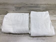 Conjunto de 2 peças de lençol e toalha de banho antimicrobiana Ralph Lauren Sanders branco novo comprar usado  Enviando para Brazil