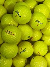 24 bolas de golfe amarelas premium Titleist TruFeel AAA usadas, usado comprar usado  Enviando para Brazil