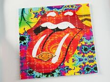 Trippy Tongue Framed LSD Blotter Art 4 x 4 rock and roll psicodélico retrô comprar usado  Enviando para Brazil