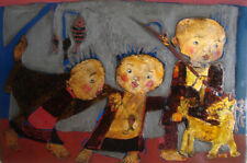 children orig lacquer pham thanh nga b 1974 for sale  Shipping to Canada