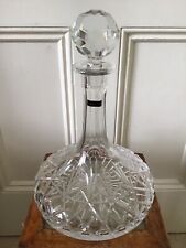 thomas webb crystal decanter for sale  BRENTFORD