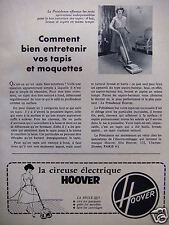 Publicité 1960 hoover d'occasion  Compiègne