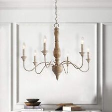 6 rustic light chandelier for sale  Dallas