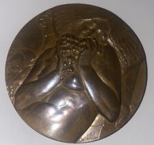Medaille bronze signée d'occasion  Senozan