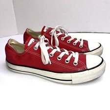 Tênis Converse Product vermelho All Star cano baixo masculino tamanho 6.5, feminino 8.5 comprar usado  Enviando para Brazil