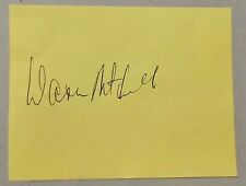 Warren mitchell signed for sale  LONDON