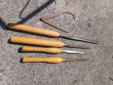 Woodturning chisels 4 for sale  BRIDGWATER