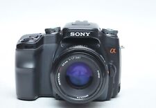 Sony Alpha A100 DSLR Camera W/Minolta AF 50mm f1.7 Lens for sale  Shipping to South Africa