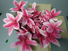 Kunstblumen papierblüten pink gebraucht kaufen  Traitsching