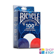 Nuevas fichas de póquer de plástico para bicicleta 100 unidades 2 gramos fácil apilar 3 colores segunda mano  Embacar hacia Argentina