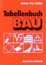 Tabellenbuch bau gebraucht kaufen  Berlin