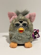 Furby Tiger Electronics 1998 Modelo 70-800 Gris con etiqueta - ¡FUNCIONA!, usado segunda mano  Embacar hacia Argentina