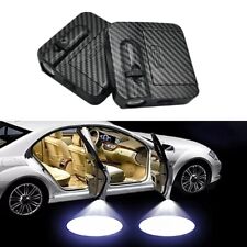 2 peças projetor laser de boas-vindas luz de porta de carro LED sem fio para todos os modelos lâmpada de carro comprar usado  Enviando para Brazil