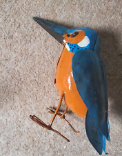 Handcrafted metal kingfisher for sale  LEAMINGTON SPA