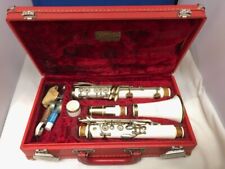 Usado, Clarinete Vito marfim/branco com estojo rosa rígido comprar usado  Enviando para Brazil