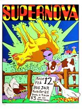 Supernova concert poster for sale  Midlothian