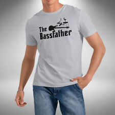 The Bassfather Men's T-Shirt Funny Godfather Inspired Bass Guitar Electric for sale  Shipping to South Africa