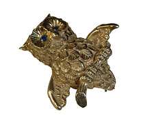 Broche hibou 14k d'occasion  Vesoul