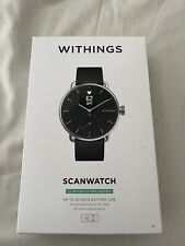 Withings scanwatch silver for sale  CHORLEY