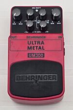 Pedal efecto distorsión para guitarra Behringer Ultra Metal UM300 segunda mano  Embacar hacia Argentina