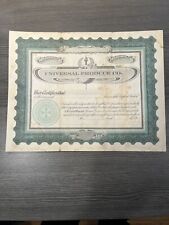 Stock certificate. new for sale  Worcester