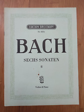 Bach sonaten klavier gebraucht kaufen  Reinheim