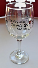 Wine glass dog for sale  Cape Coral