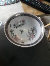 Floral butterfly bowl for sale  ST. NEOTS