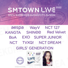 Beyond LIVE SMTOWN LIVE 2022 : SMCU EXPRESS AR TATTOO Sticker + Photo Card Set for sale  Shipping to Canada