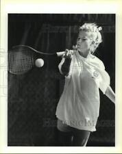 1992 Press Photo Kristin Hunter, tenista do ensino médio Alamo Heights, usado comprar usado  Enviando para Brazil