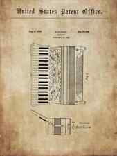 Usado, Old, antique Excelsior accordion - histor. patents 1927+ for poster / print comprar usado  Enviando para Brazil