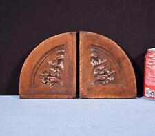 Pair gothic carved for sale  Boring
