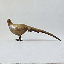 Vintage brass pheasant for sale  Shipping to Ireland