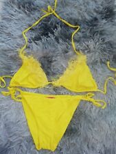 Bikini giallo taglia usato  Francavilla Al Mare