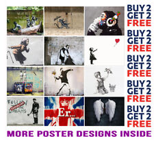 Banksy posters graffiti for sale  MANCHESTER