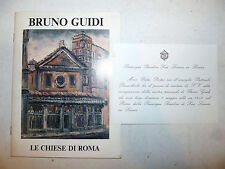 Bruno guidi chiese usato  Roma