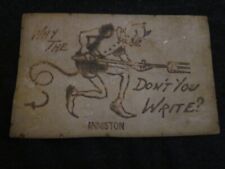 Antique leather postcard for sale  Highspire