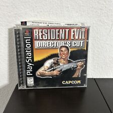 Resident Evil Director's Cut PlayStation 1/PS1 Disco Único Etiqueta Negra Raro  segunda mano  Embacar hacia Argentina