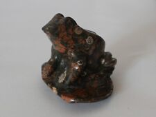 Carved stone unakite for sale  ANDOVER