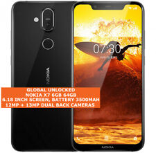 Nokia X7 6gb 64gb Sdm710 Snapdragon 710 Dual SIM Carte 12mp Android Smartphone comprar usado  Enviando para Brazil